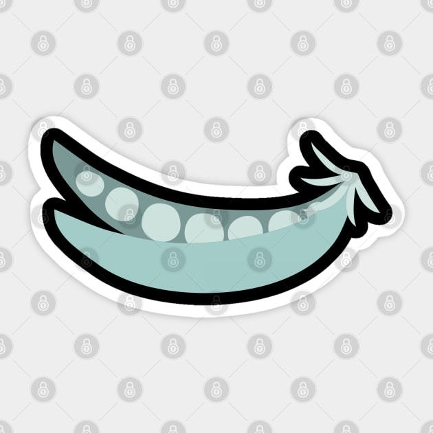 Peas Sticker by KeiKeiCreative